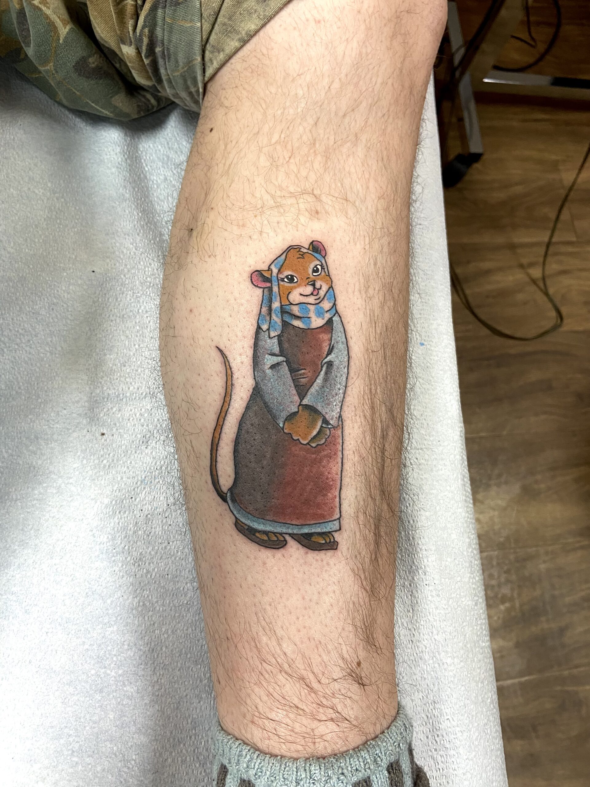 Carrie tattoo artwork
