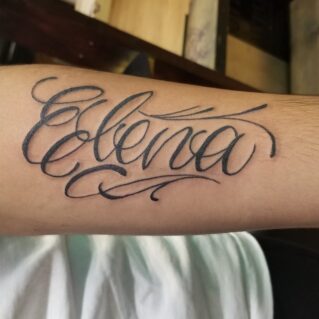 Travis tattoo artwork