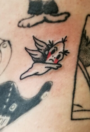 Travis tattoo artwork