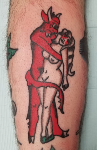 Travis tattoo artwork