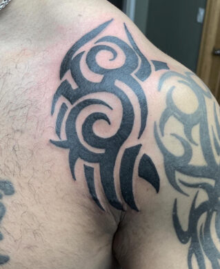 Travis tattoo artwork