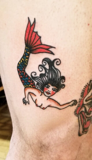 Travis tattoo artwork